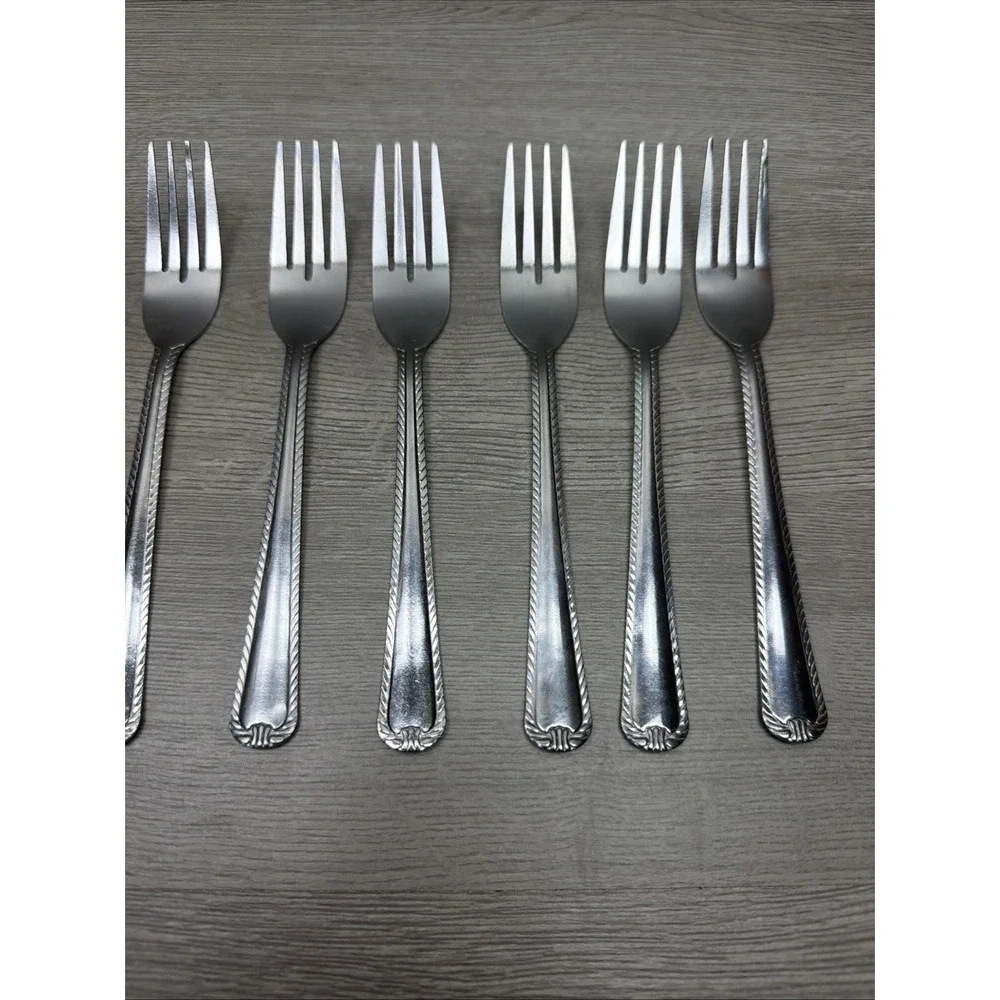 Lot Of 12 Dinner Forks. Brandware, Stainless China, Next Day Gourmet, Winco
